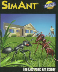 SimAnt Amiga  box art